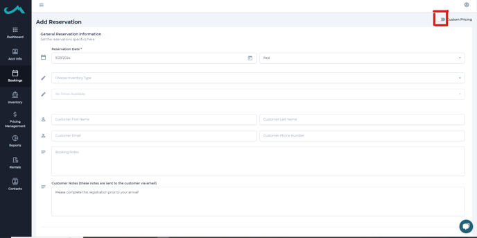 Test reservation 3 alt